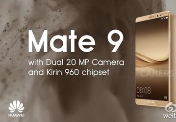 Рекламное изображение смартфона Huawei Mate 9 подтверждает наличие SoC Kirin 960 и сдвоенной камеры разрешением 20 Мп