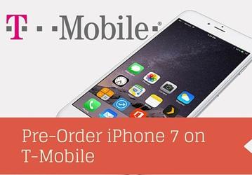 Смартфон iPhone 7 установил рекорд по объему предварительных заказов в T-Mobile