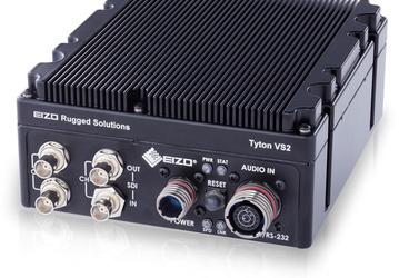 Видеокодер H.265 (HEVC) в защищенном исполнении Tyton VS2 оснащен двумя входами 3G-SDI