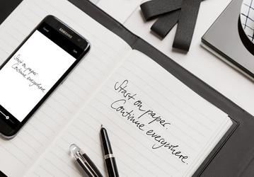 Montblanc выпускает цифровой блокнот и ручку