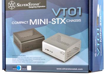 SilverStone VT01 – металлический корпус для мини-ПК на базе системных плат типоразмера Mini-STX
