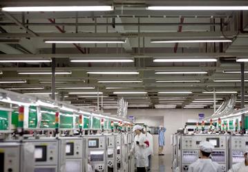Благодаря рекордным продажам смартфонов Apple, компания Foxconn существенно нарастила чистую прибыль