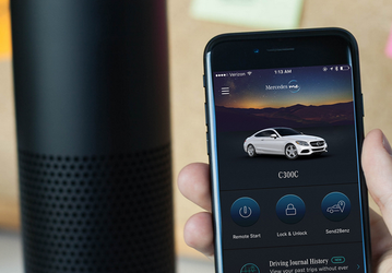 Владельцы автомобилей Mercedes-Benz теперь могут использовать и Amazon Alexa, и Google Assistant