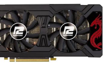 Видеокарта PowerColor Red Devil Radeon RX 570 ощутимо крупнее моделей RX 580 этого же производителя
