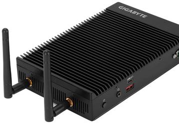 Мини-ПК Gigabyte GB-EKi3A-7100 оснащён процессором Core i3-7100U при отсутствии активного охлаждения