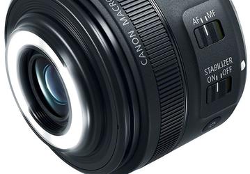Объектив Canon EF-S 35mm f/2.8 Macro IS STM оснащен встроенной подсветкой для макросъемки