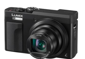 Компактная камера Panasonic Lumix DC-TZ90 с 30-кратным зум-объективом поддерживает видео 4К