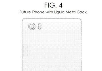 Apple запатентовала новый материал корпуса для iPhone, назвав его «жидкий металл»