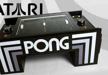 Кофейный столик со встроенной игрой Pong предлагается за $1100