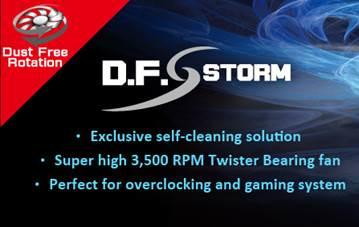 Скорость вращения корпусного вентилятора Enermax D.F. Storm может достигать 3500 об/мин