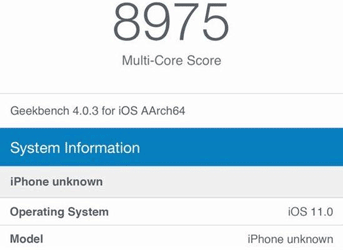 Появились результаты теста Geekbench, приписываемые SoC Apple A11