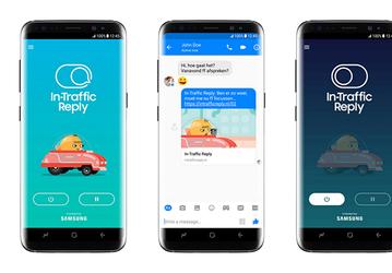 Samsung готовит приложение In-Traffic Reply для смартфонов с Android, предназначенное для водителей