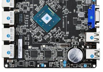 Системная плата Qotom Q1900G4-M получила четыре порта Gigabit Ethernet