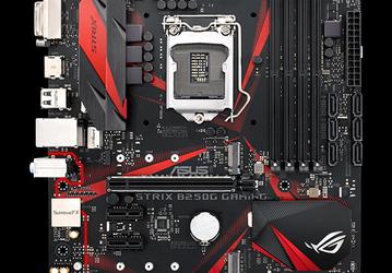 Asus ROG Strix B250G Gaming и Strix B250H Gaming – системные платы для игровых ПК начального уровня