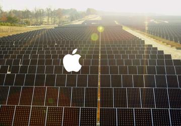 Поставщики Apple также полностью переходят на возобновляемые источники энергии