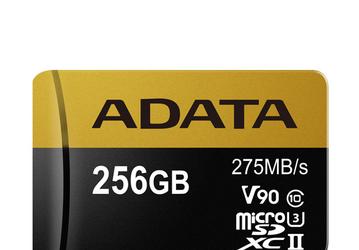 В серию Adata Premier ONE UHS-II U3 Class 10 вошли карты памяти объемом до 256 ГБ