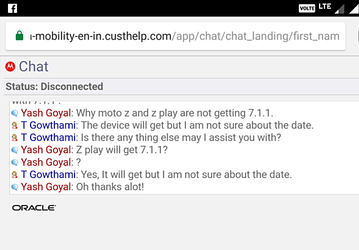 Смартфон Moto Z Play получит обновление ОС Android 7.1.1