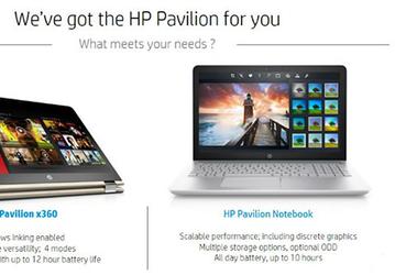 HP обновила ноутбуки серий Pavilion и Pavilion x360