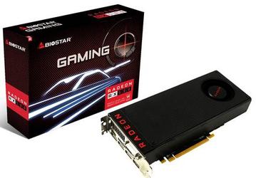 Biostar подготовила свои варианты 3D-карт семейства AMD Radeon RX500