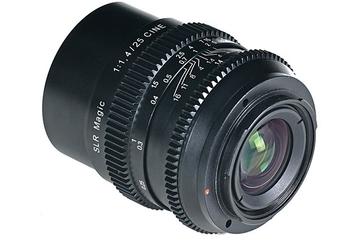 Представлен полнокадровый объектив SLR Magic Cine 25mm F1.4