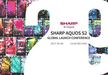 8 августа Sharp представит безрамочный смартфон с экраном Free Form Display