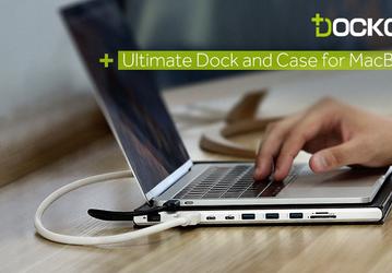 DockCase — чехол и стыковочная станция для ноутбука Apple MacBook Pro