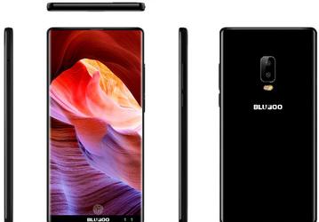 Bluboo S2 станет первым безрамочным смартфоном с четырьмя камерами и оптическим дактилоскопическим датчиком