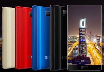 Экран смартфона Elephone S8 занимает 92,4% площади лицевой панели