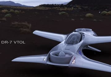Летающий автомобиль DeLorean DR-7 будет иметь дальность хода до 200 км