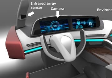 Специалистами Panasonic разработана система, бесконтактно определяющая степень сонливости водителя