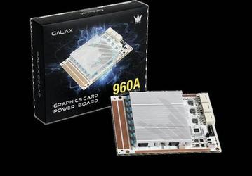 Galax Graphics Card Power Board — внешняя плата для экстремального разгона видеокарт, оснащённая 16-фазной подсистемой питания