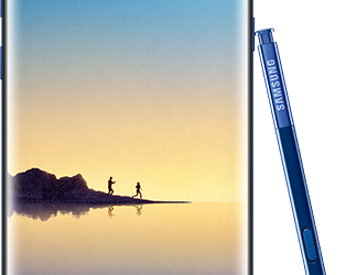 Опубликовано изображение смартфона Samsung Galaxy Note 8 в цвете Deep Sea Blue
