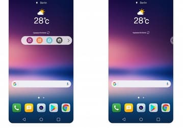 В смартфоне LG V30 остался «программный отголосок» дополнительного дисплея. Подробности о лицевом/голосовом распознавании