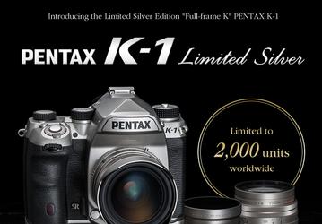 Серебристых камер Pentax K-1 будет выпущено 2000 штук