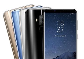 Смартфон HomTom S8 также копирует дизайн Samsung Galaxy S8
