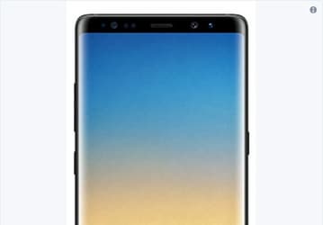 Появилось новое изображение смартфона Samsung Galaxy Note8