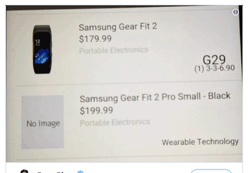 Появились сведения о цене устройства Samsung Gear Fit2 Pro