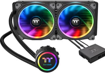 Системы жидкостного охлаждения Thermaltake Floe Riing RGB TT Premium Edition оснащены полноцветной подсветкой