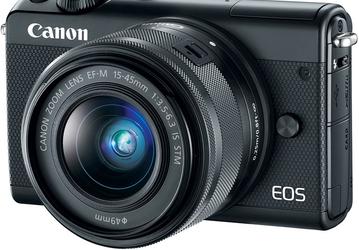 Представлена беззеркальная камера Canon EOS M100