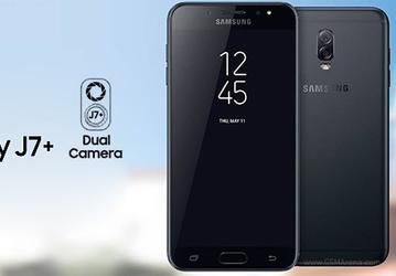 Samsung Galaxy J7+ является вторым смартфоном компании, оснащенным сдвоенной камерой