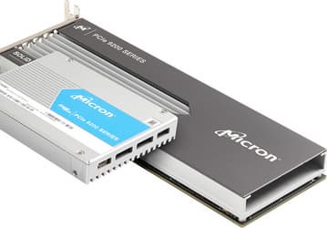 Скорость последовательного чтения SSD Micron 9200 достигает 5,5 ГБ/с, последовательной записи — 3,5 ГБ/с