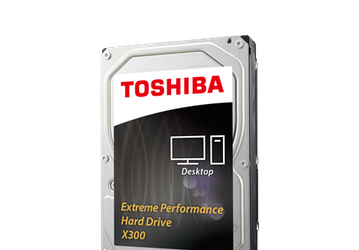 Представлены жесткие диски Toshiba X300 объемом до 8 ТБ