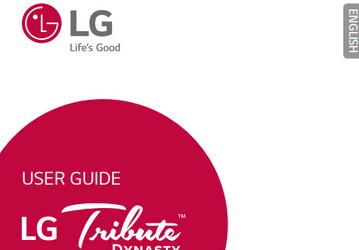 Смартфон LG Tribute Dynasty может быть представлен на CES 2018 