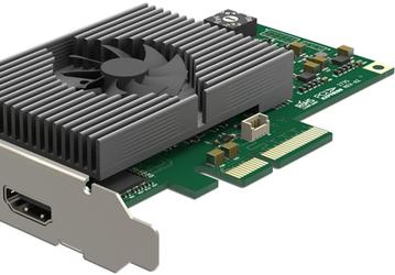 Карта захвата видеосигнала Magewell Pro Capture HDMI 4K Plus LT поддерживает сквозное подключение HDMI