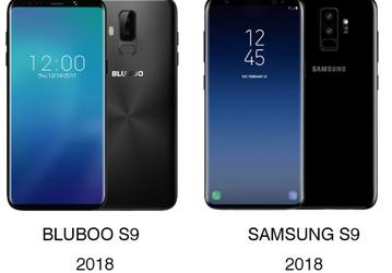 Смартфон Bluboo S9 скопировал Samsung Galaxy S9 еще до анонса последнего
