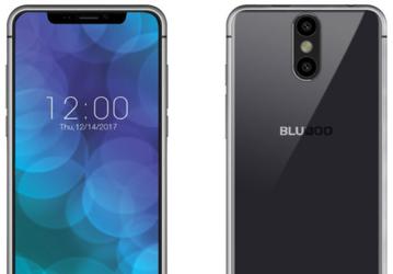 Клон iPhone X в исполнении Bluboo  получит аккумулятор емкостью 5500 мА•ч и аналог системы Face ID
