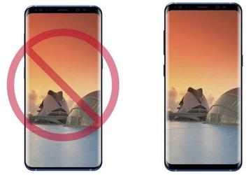 Смартфон Samsung Galaxy S9 может и не получить более тонкие рамки вокруг экрана
