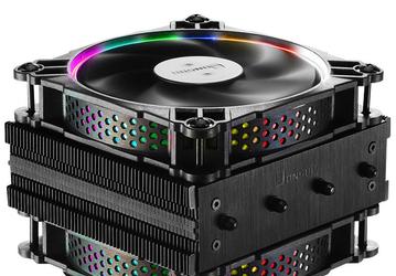 Процессорный охладитель Jonsbo CR-301 RGB украшен подсветкой