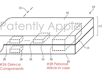 Apple патентует сумку для ноутбука, в которой можно носить и другие вещи, например, ключи или смартфон