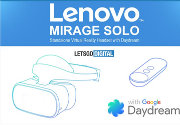 Гарнитура Lenovo Mirage Solo Daydream VR появилась в базе данных FCC